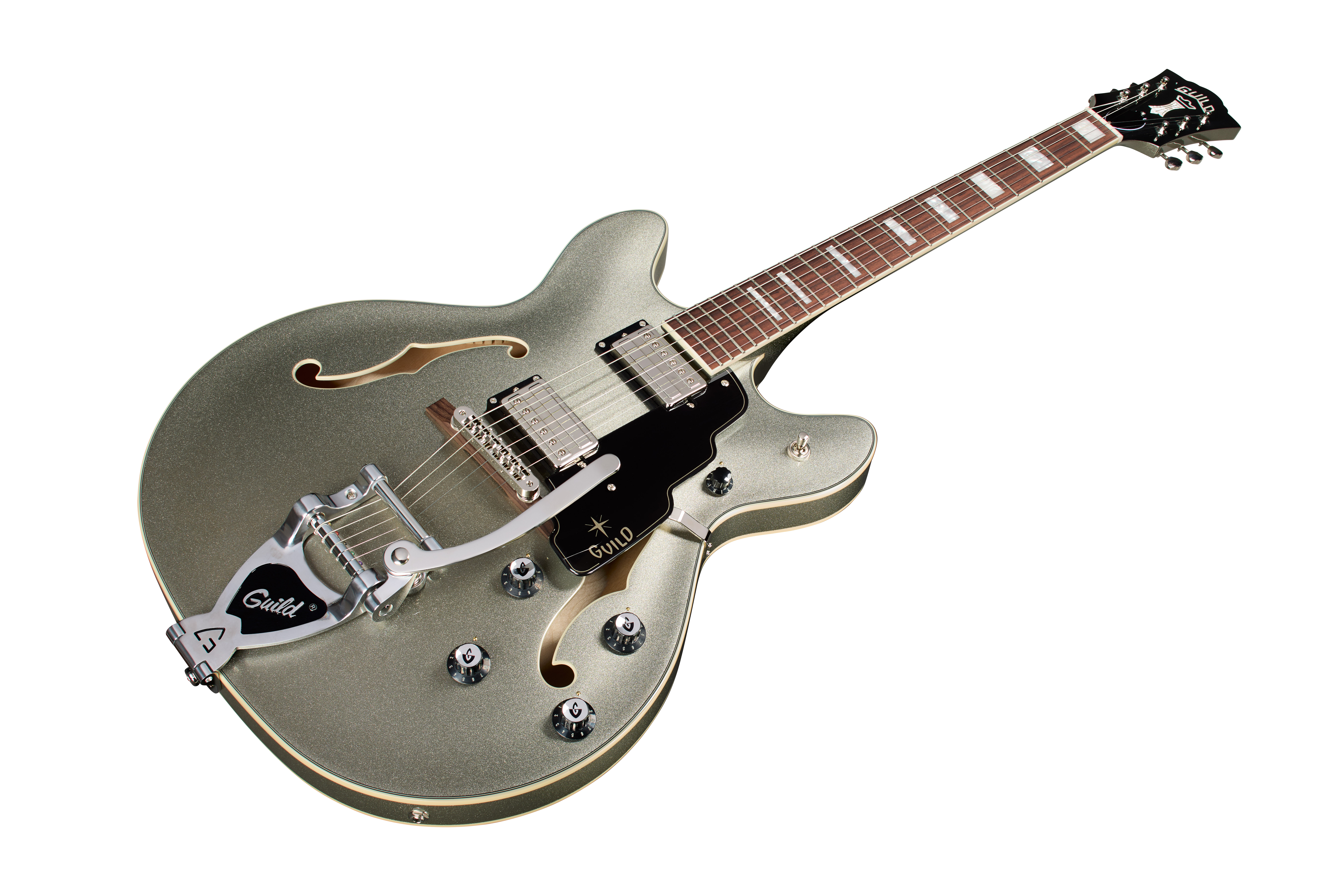 Starfire Deluxe DC GVT Vintage Sterling	 